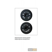DHZHE Cushion Hinge Closer UAE for Architectural Door Control Systems